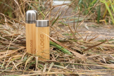 Logotrade promotional gifts photo of: Leak proof bamboo vacuum bottle