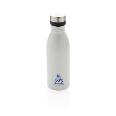 Logotrade promotional giveaway image of: Deluxe stainless steel water bottle