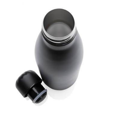 Logo trade promotional item photo of: Solid colour vacuum stainless steel bottle 500 ml