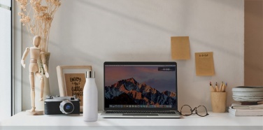 Logotrade corporate gifts photo of: UV-C steriliser vacuum stainless steel bottle