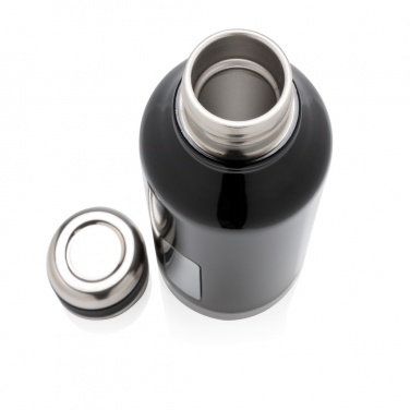 Logotrade promotional merchandise image of: Leak proof vacuum bottle with logo plate