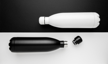 Logo trade promotional giveaway photo of: Solid colour vacuum stainless steel bottle 1L