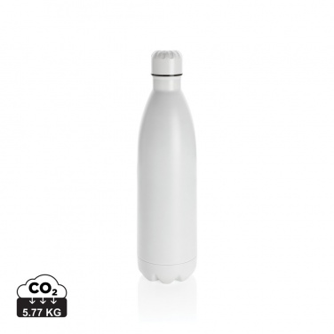 Logotrade promotional gift picture of: Solid colour vacuum stainless steel bottle 1L