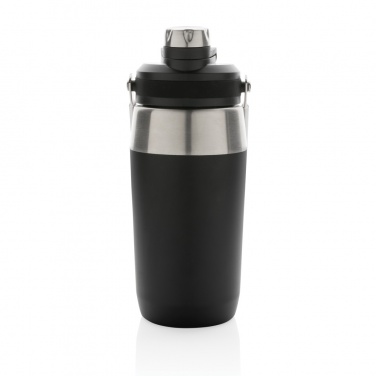 Logo trade promotional gifts picture of: Vacuum stainless steel dual function lid bottle 500ml