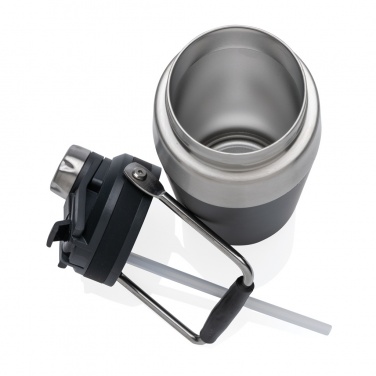 Logo trade advertising products image of: Vacuum stainless steel dual function lid bottle 500ml