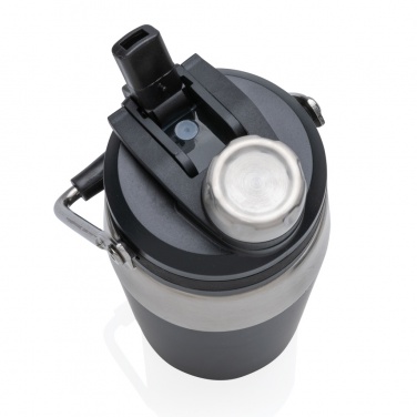 Logo trade promotional items image of: Vacuum stainless steel dual function lid bottle 500ml