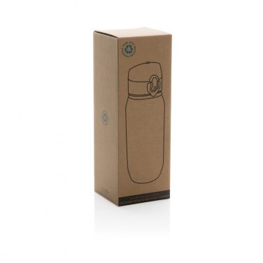 Logo trade promotional items picture of: Yide RCS Recycled PET leakproof lockable waterbottle 600ml