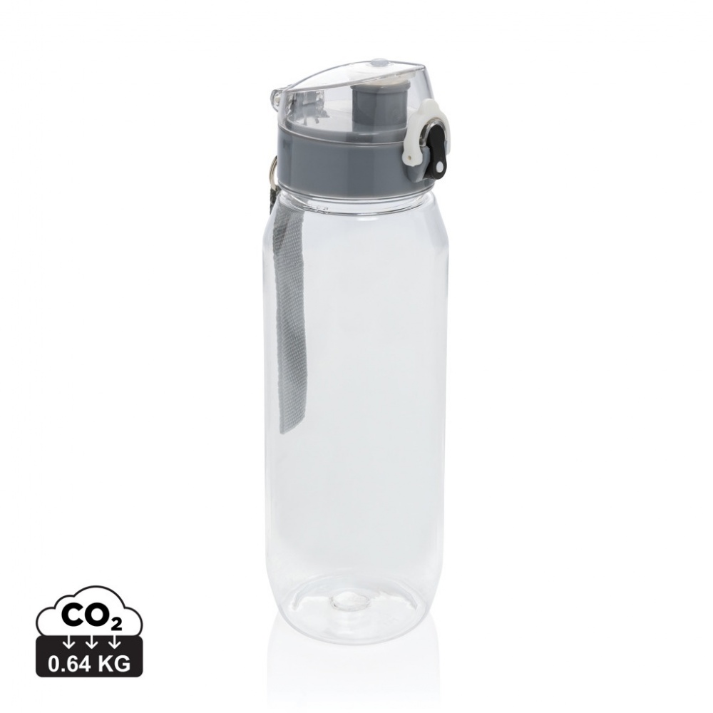 Logotrade promotional gift image of: Yide RCS Recycled PET leakproof lockable waterbottle 800ml
