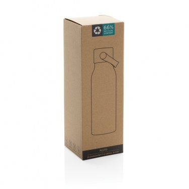 Logotrade promotional gift image of: Pluto RCS Certified recycled aluminium bottle 680ml