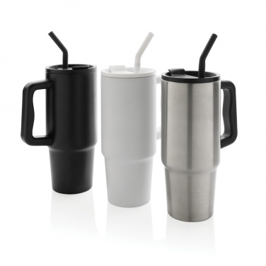 Logo trade promotional giveaway photo of: Embrace deluxe RCS recycled stainless steel tumbler 900ml