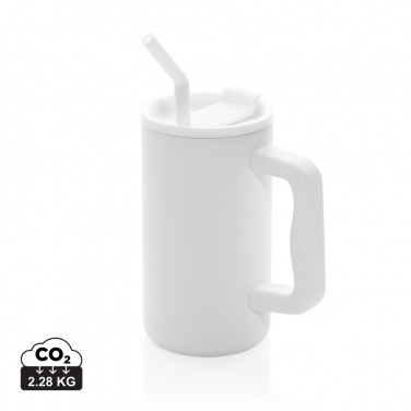 Logotrade promotional merchandise image of: Cube RCS certified recycled steel mug 800ml