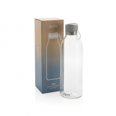 Logotrade promotional giveaway image of: Avira Atik RCS Recycled PET bottle 1L