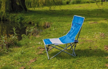 Logo trade promotional items image of: Foldable beach chair in pouch