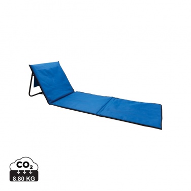 Logo trade promotional giveaways picture of: Foldable beach lounge chair