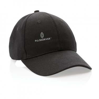 Logotrade promotional merchandise image of: Impact 6 panel 280gr Recycled cotton cap with AWARE™ tracer