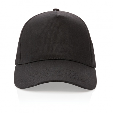 Logo trade promotional gifts picture of: Impact 5 panel 190gr Recycled cotton cap with AWARE™ tracer