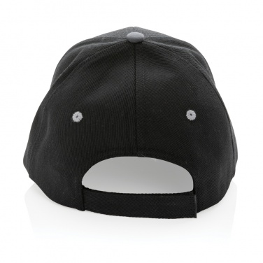 Logo trade promotional items picture of: Impact AWARE™ Brushed rcotton 6 panel contrast cap 280gr