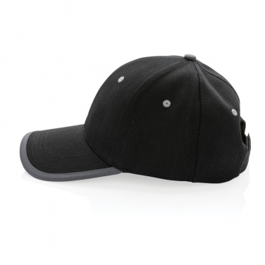 Logotrade promotional gift picture of: Impact AWARE™ Brushed rcotton 6 panel contrast cap 280gr