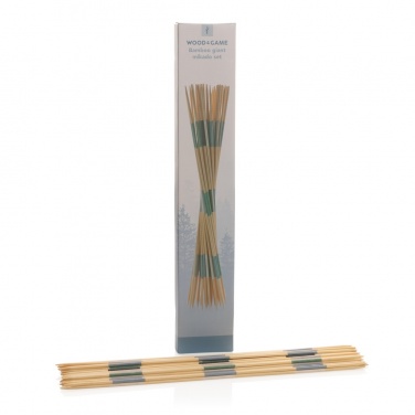 Logo trade promotional items picture of: Bamboo giant mikado set