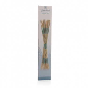 Logo trade promotional merchandise picture of: Bamboo giant mikado set