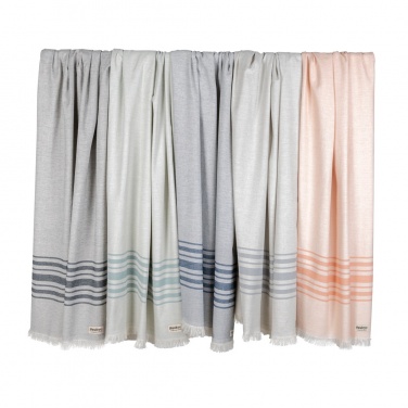 Logo trade corporate gifts image of: Ukiyo Yumiko AWARE™ Hammam Towel 100 x 180cm