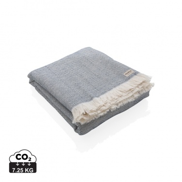 Logo trade promotional merchandise picture of: Ukiyo Hisako AWARE™ 4 Seasons towel/blanket 100x180