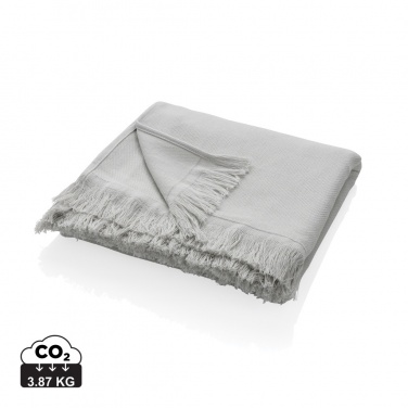 Logo trade promotional gifts image of: Ukiyo Keiko AWARE™ solid hammam towel 100x180cm