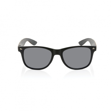 Logo trade corporate gifts image of: GRS recycled PC plastic sunglasses with cork