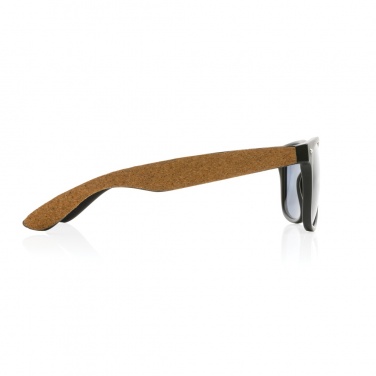 Logotrade promotional products photo of: GRS recycled PC plastic sunglasses with cork