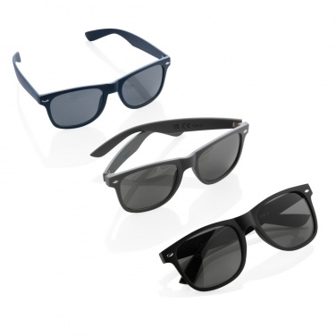 Logotrade promotional gift picture of: GRS recycled PC plastic sunglasses