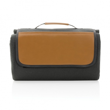 Logo trade promotional items picture of: Impact AWARE™ RPET picnic blanket with PU cover