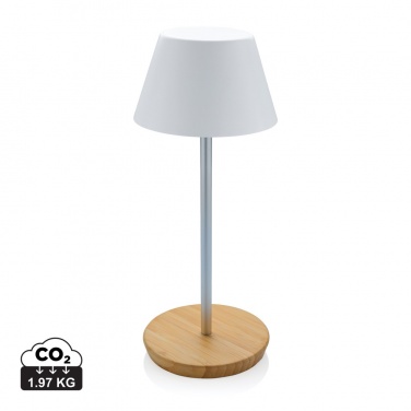 Logo trade promotional gifts picture of: Pure Glow RCS usb-rechargeable recycled plastic table lamp