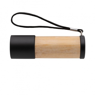 Logo trade corporate gifts picture of: Bamboo and RCS certfied recycled plastic torch