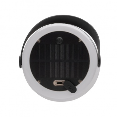 Logo trade promotional products picture of: SolarGlow RCS recycled ABS USB-rechargeable outdoor light