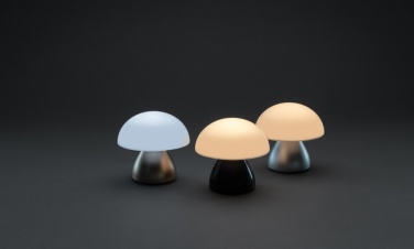 Logo trade promotional product photo of: Luming RCS recycled plastic USB re-chargeable table lamp