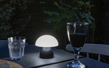 Logotrade advertising products photo of: Luming RCS recycled plastic USB re-chargeable table lamp