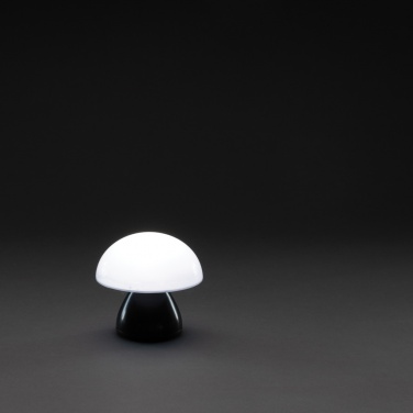 Logo trade promotional merchandise photo of: Luming RCS recycled plastic USB re-chargeable table lamp