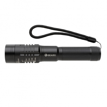 Logotrade promotional merchandise picture of: Gear X USB re-chargeable torch