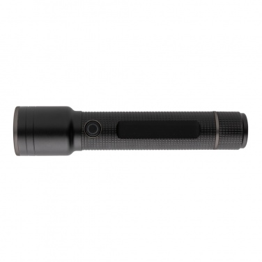 Logotrade promotional merchandise picture of: Gear X RCS recycled aluminum USB-rechargeable torch large