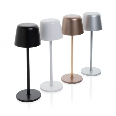 Logotrade advertising product picture of: Zenic RCS recycled plastic USB re-chargable table lamp