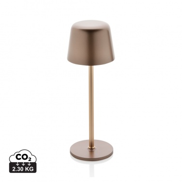 Logotrade corporate gifts photo of: Zenic RCS recycled plastic USB re-chargable table lamp
