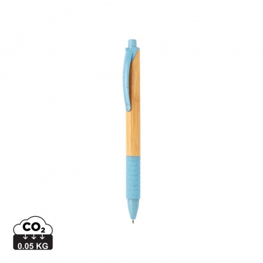 Logotrade promotional product picture of: Bamboo & wheat straw pen