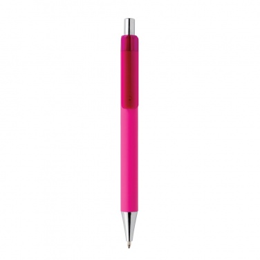 Logo trade promotional merchandise picture of: X8 smooth touch pen
