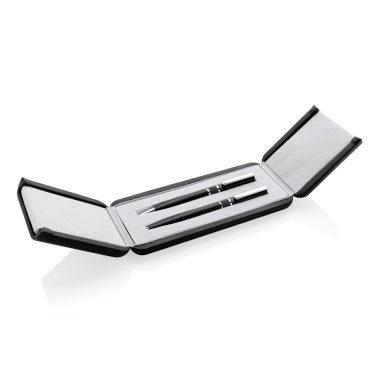 Logo trade promotional items image of: Swiss Peak deluxe pen set