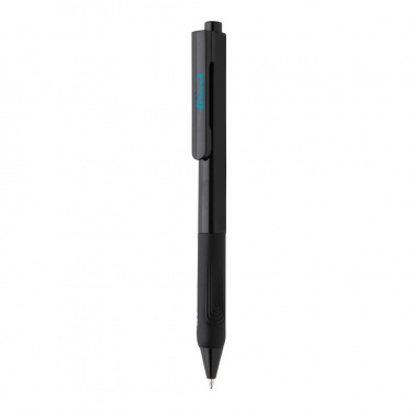 Logo trade business gift photo of: X9 solid pen with silicone grip