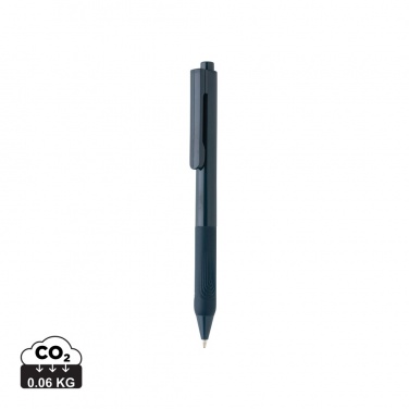 Logotrade promotional product picture of: X9 solid pen with silicone grip