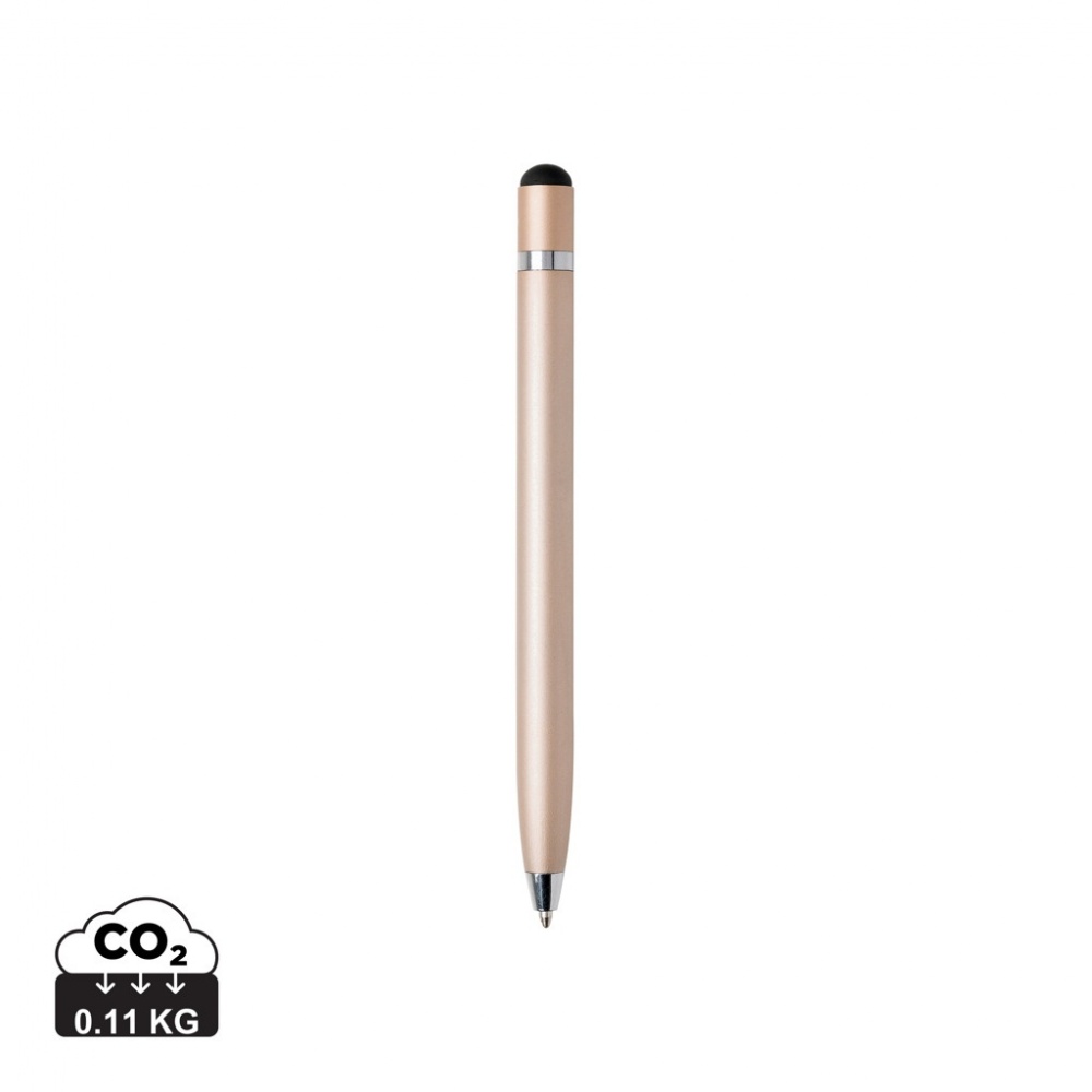 Logo trade promotional merchandise picture of: Simplistic metal pen