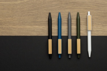 Logo trade promotional product photo of: GRS RABS pen with bamboo clip