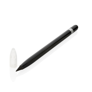 Logo trade corporate gifts image of: Aluminum inkless pen with eraser