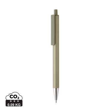 Logotrade promotional product image of: Amisk RCS certified recycled aluminum pen